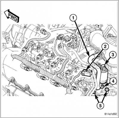 Where is the EGR on the 4.7L? | RamForum.com | Dodge Ram Forum for