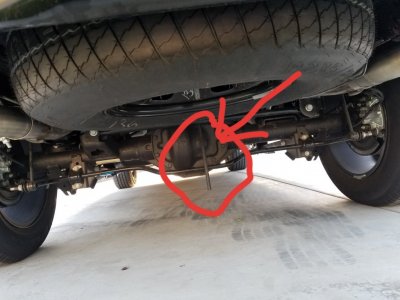 Hanging tube at the bottom of the bed... | RamForum.com | Dodge Ram