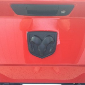 03 - Plasti-dipped the emblems. | RamForum.com | Dodge Ram Forum for