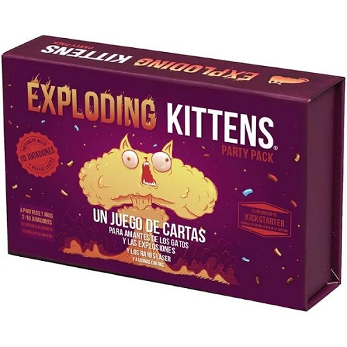 Exploding Kittens Party Pack Juegos de Mesa Rampi Games