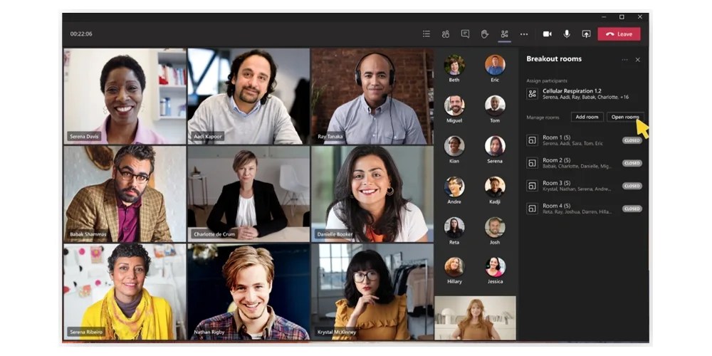 How to set up Microsoft Teams breakout rooms ramsac