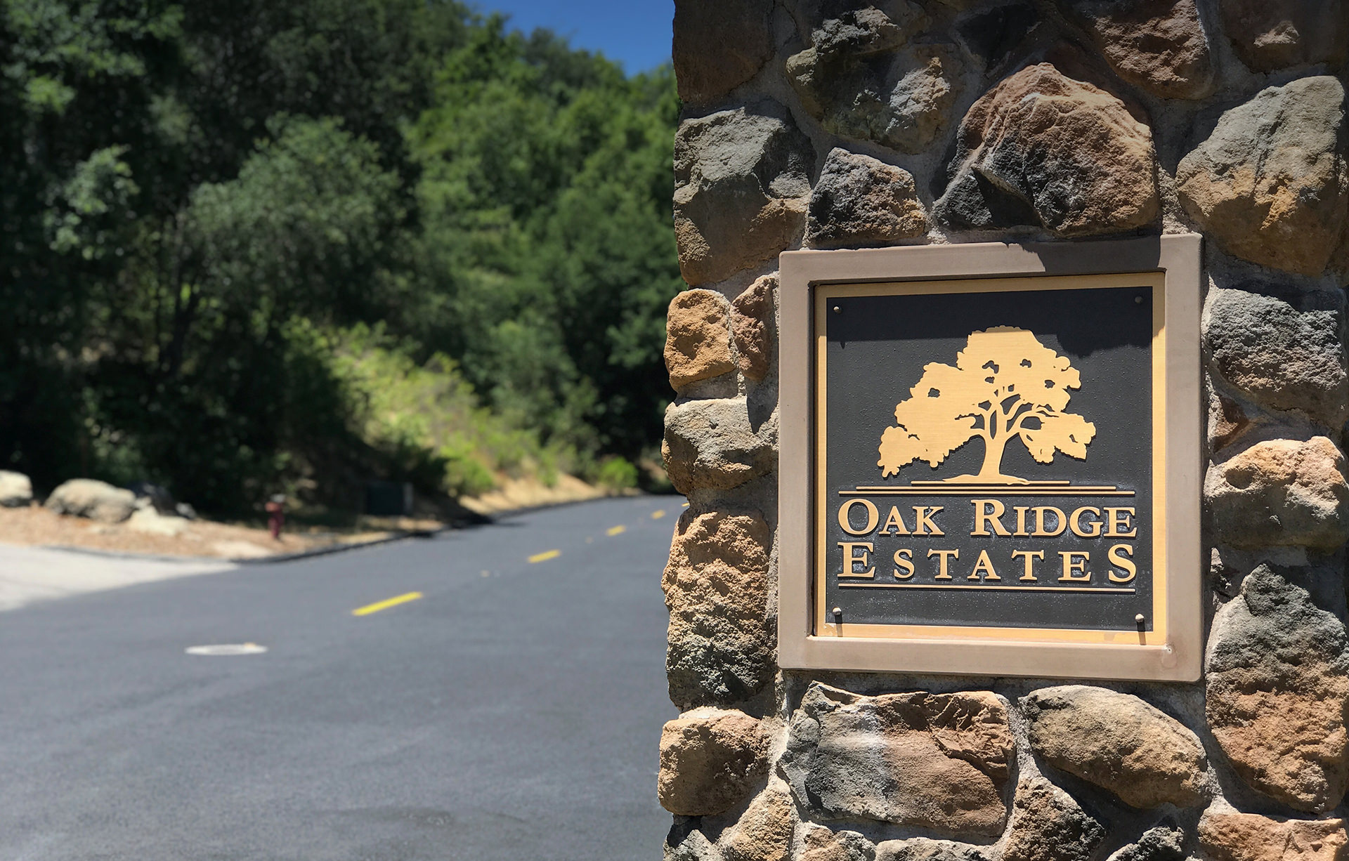 Oak Ridge Estates Private Road Ramsey Asphalt Construction