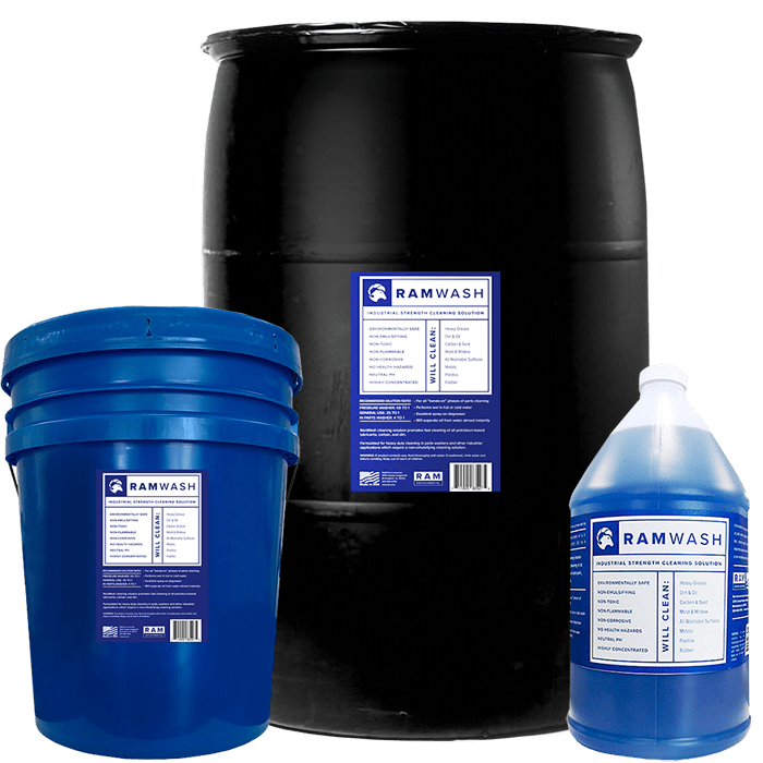 RamWash Industrial Strength Cleaning Solution RamSorb