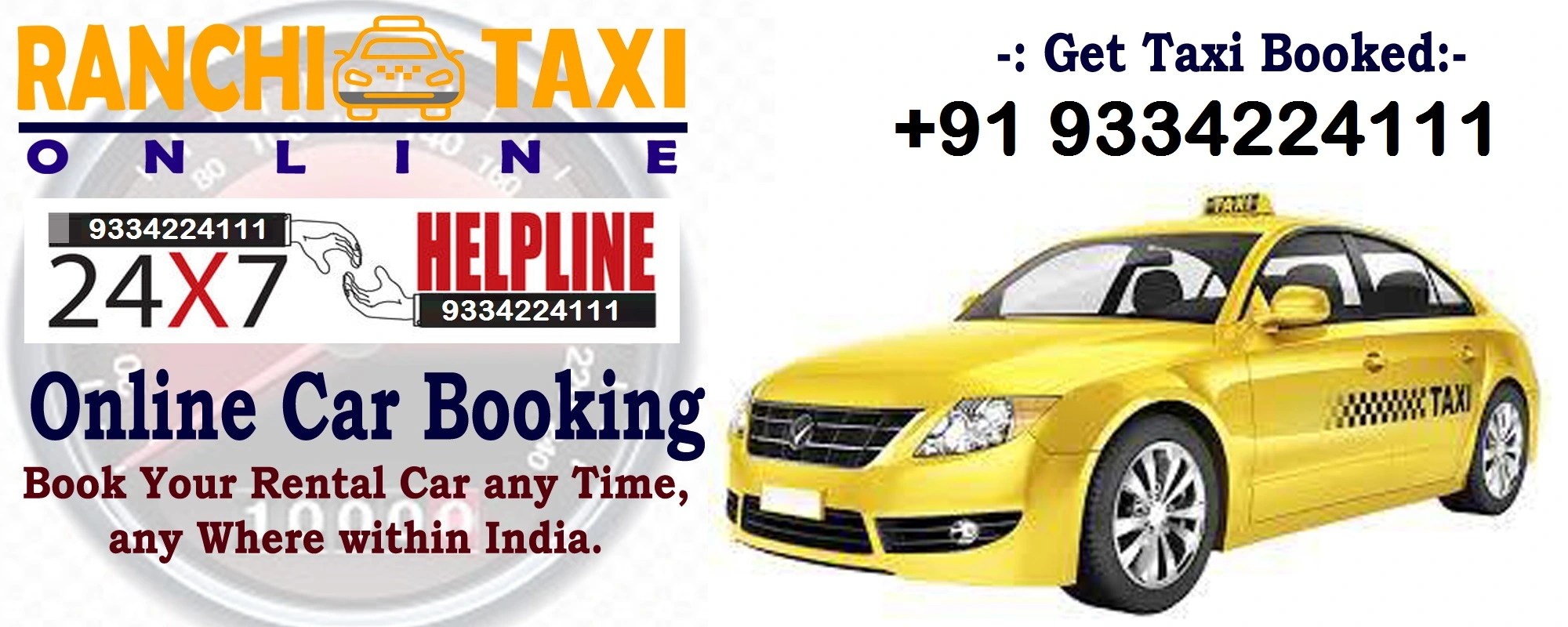 Taxi service in Ranchi Airport Cabs Car Rental