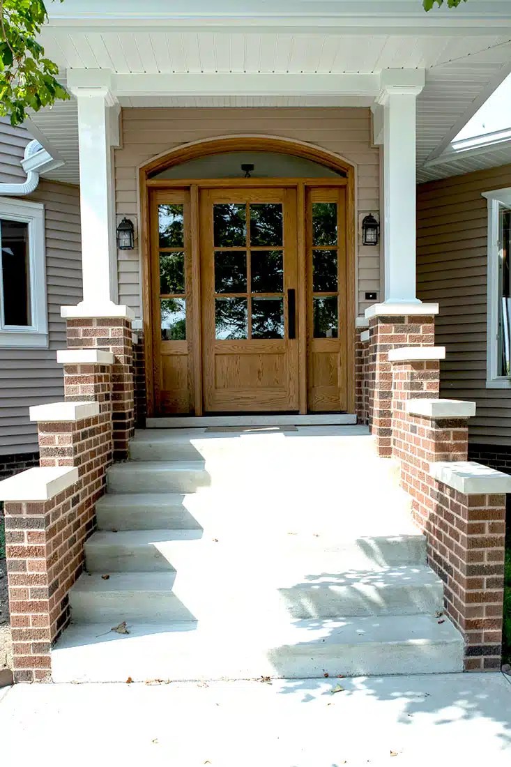 Custom Front Entryway Randall & Design