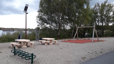 ETANG DE WELSCHHOF A PUTTELANGE-AUX-LACS randonnée pédestre trace gps  moselle