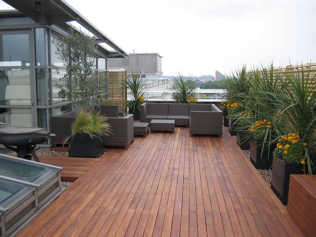 Backyard Deck Designs Modern — Randolph Indoor and Outdoor Design