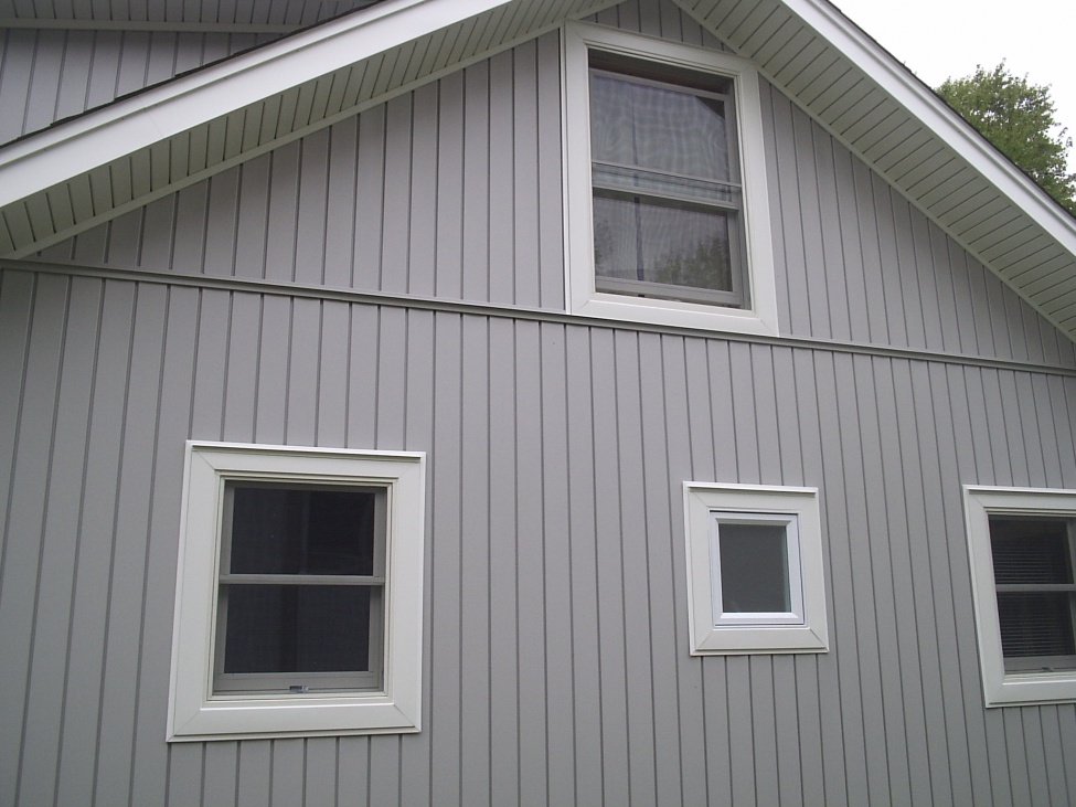 Garage Board and Batten Vinyl Siding — Randolph Indoor and Outdoor Design