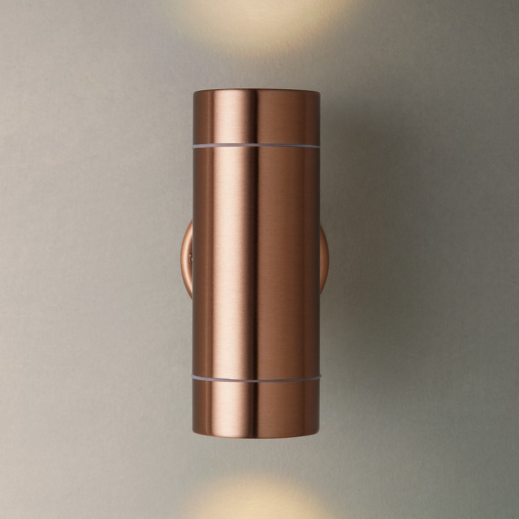 Modern Copper Outdoor Lighting — Randolph Indoor and Outdoor Design
