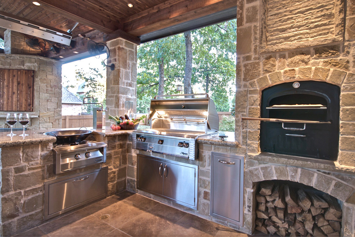 Outdoor Built In Grills Custom — Randolph Indoor and Outdoor Design