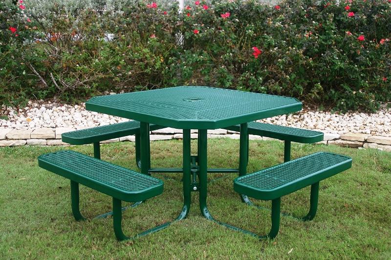 Metal Frame Picnic Tables — Randolph Indoor and Outdoor Design