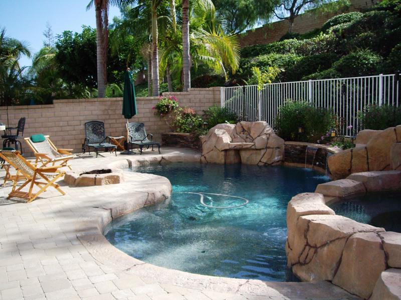 Backyards With Pools And Ponds — Randolph Indoor and Outdoor Design