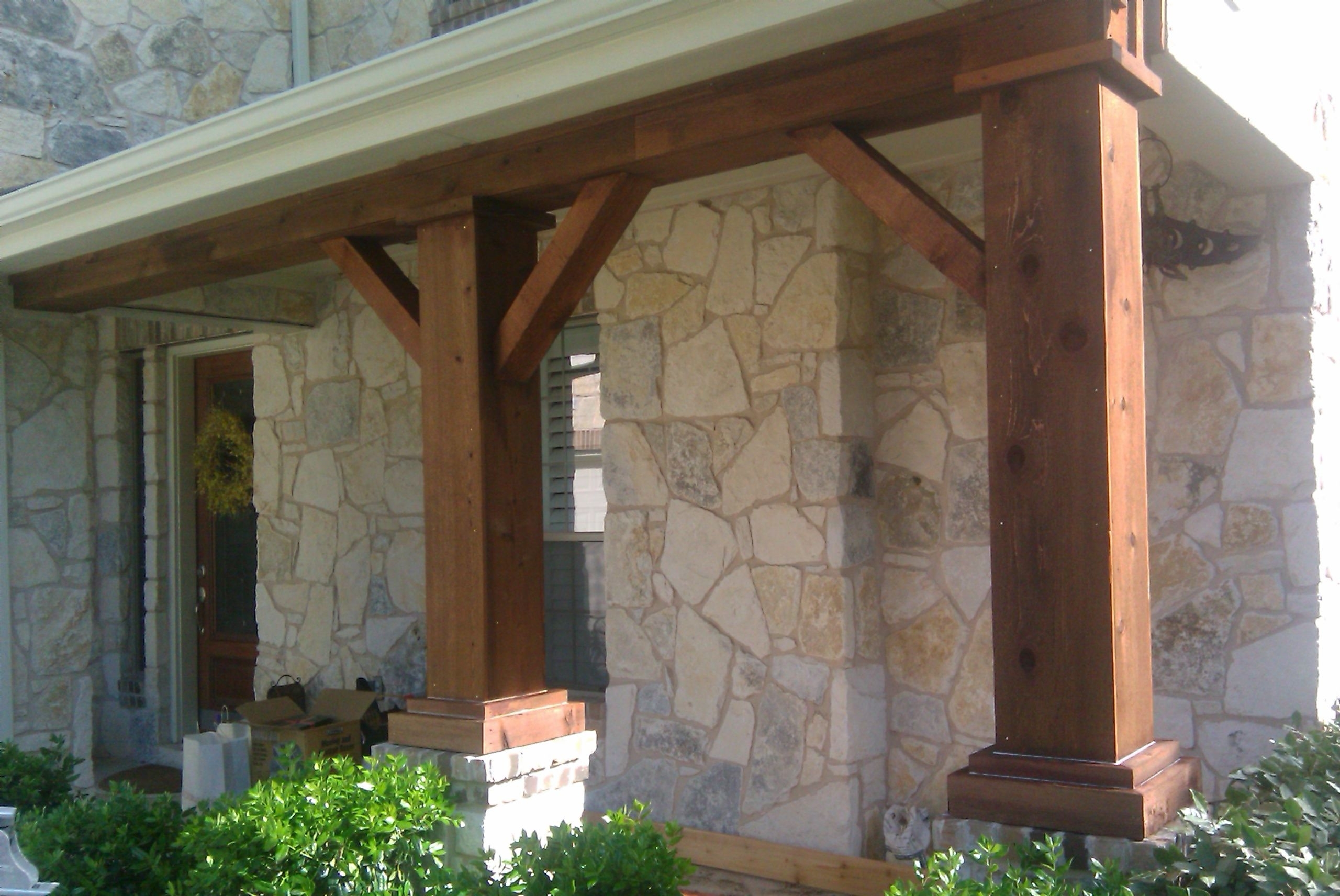 How To Build Cedar Porch Columns — Randolph Indoor and
