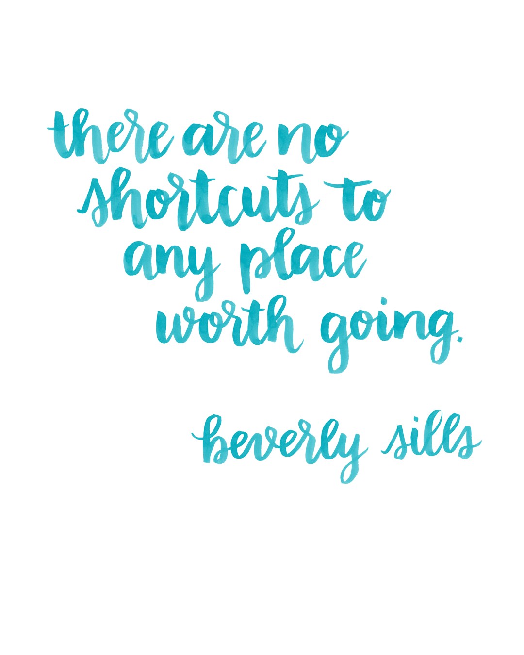 Presents for You Brush Lettered Sills Quote Random Olive