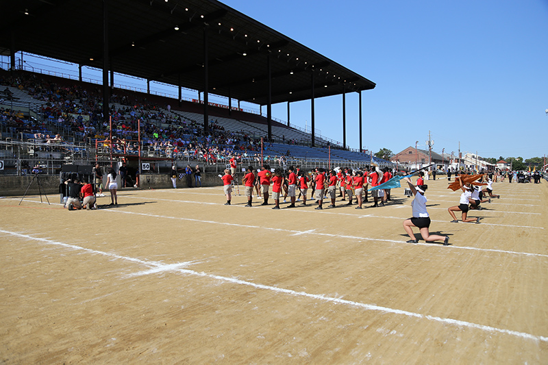 BRHS Band at 2017 Indiana State Fair Band Day