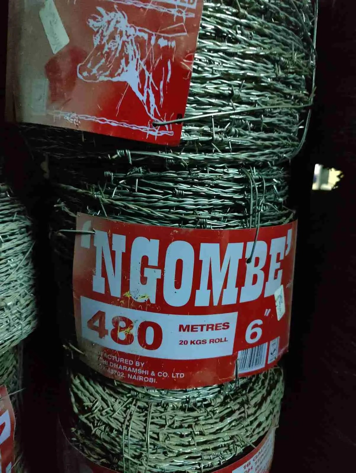 480M Ng’ombe Barbed Wire Randtech Kenya