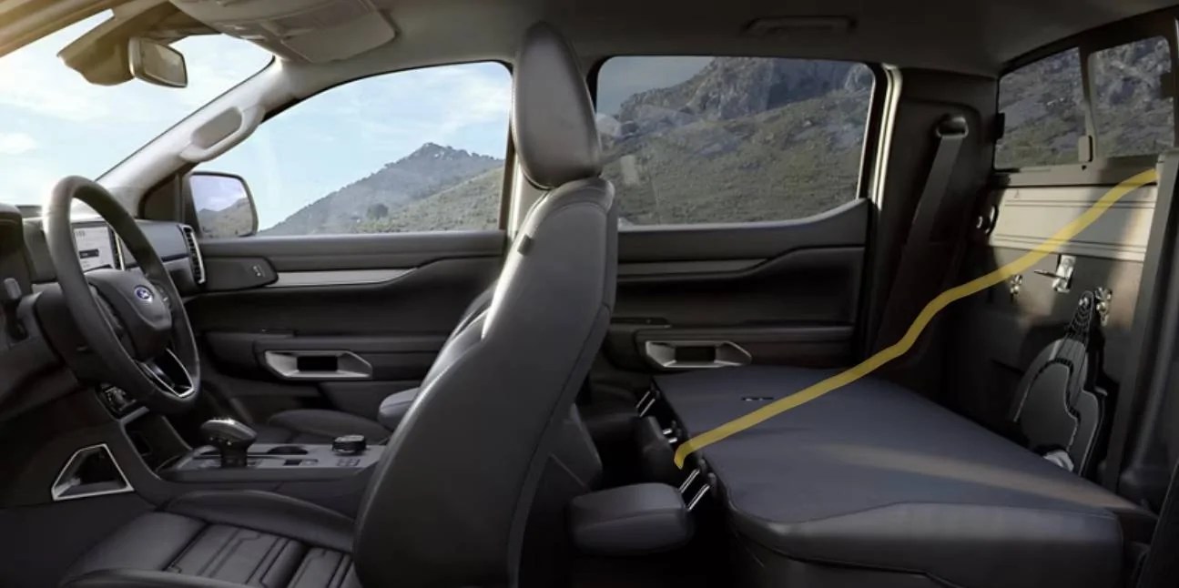 Fold Down Back Seat Ranger6G 2024+ Ranger & Raptor Forum, News, Owners, Community (6th Gen)