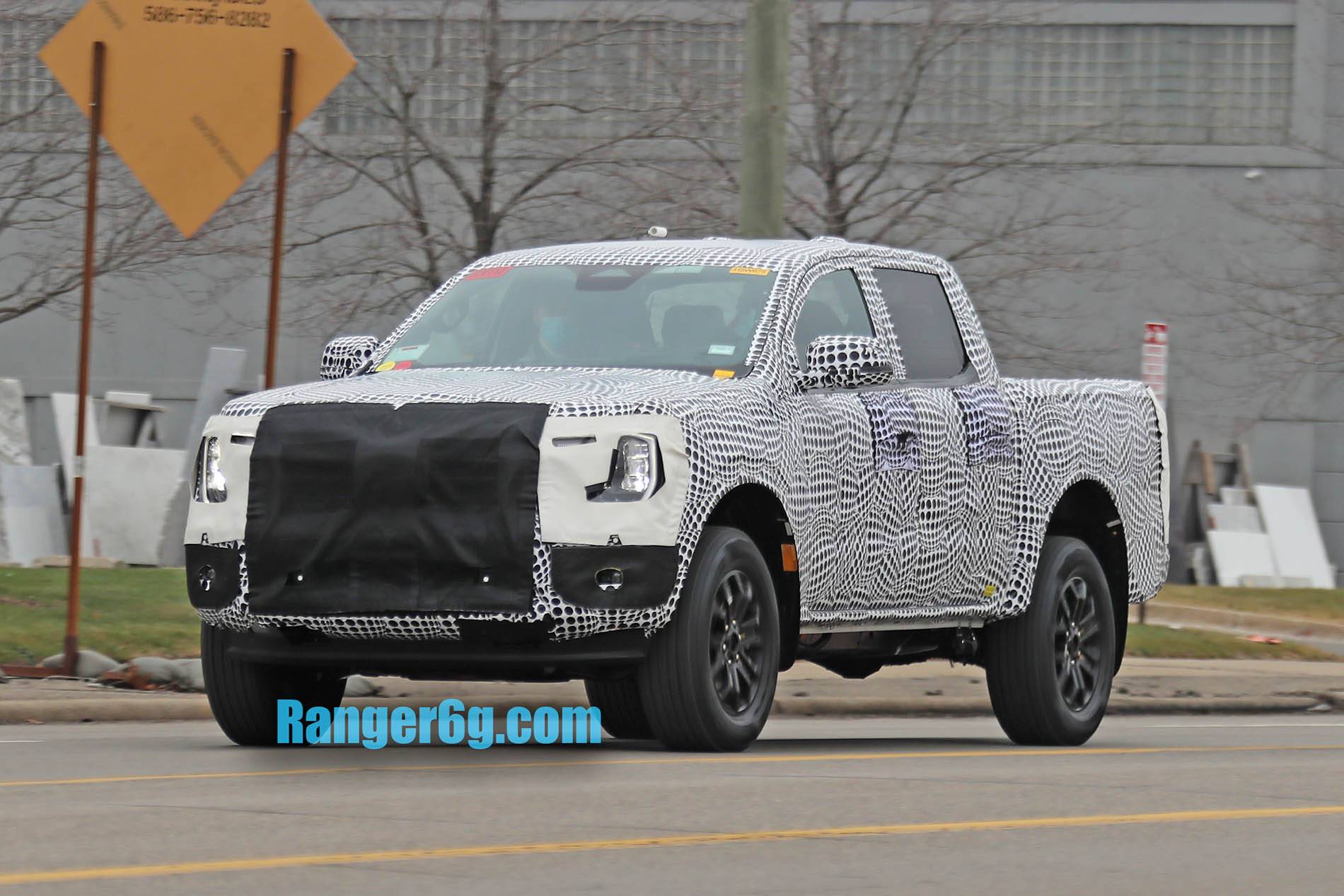 First 2023 Ranger prototype spotted!! [UPDATED with more closeup