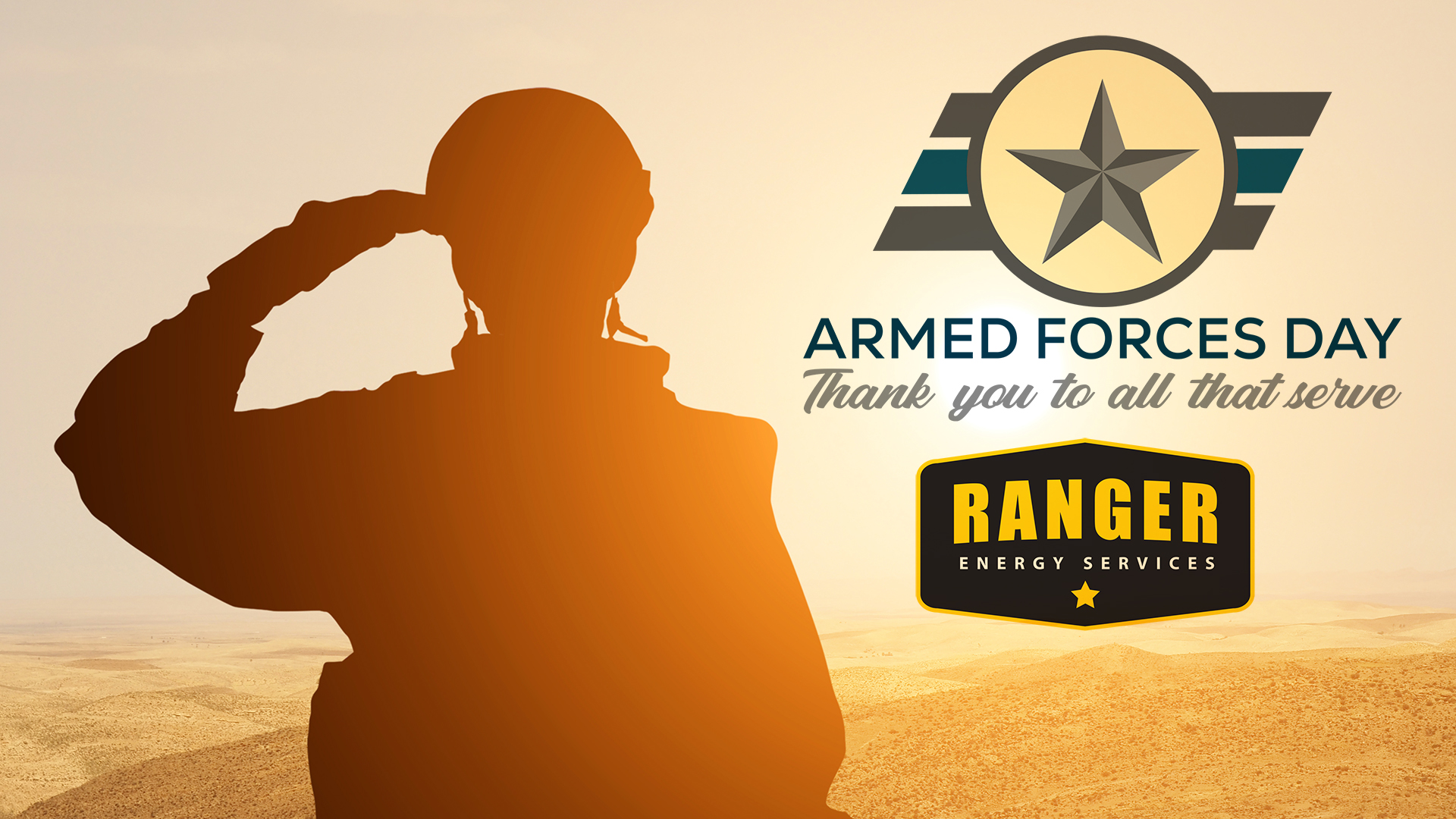 Happy Armed Forces Day! Ranger Energy Services