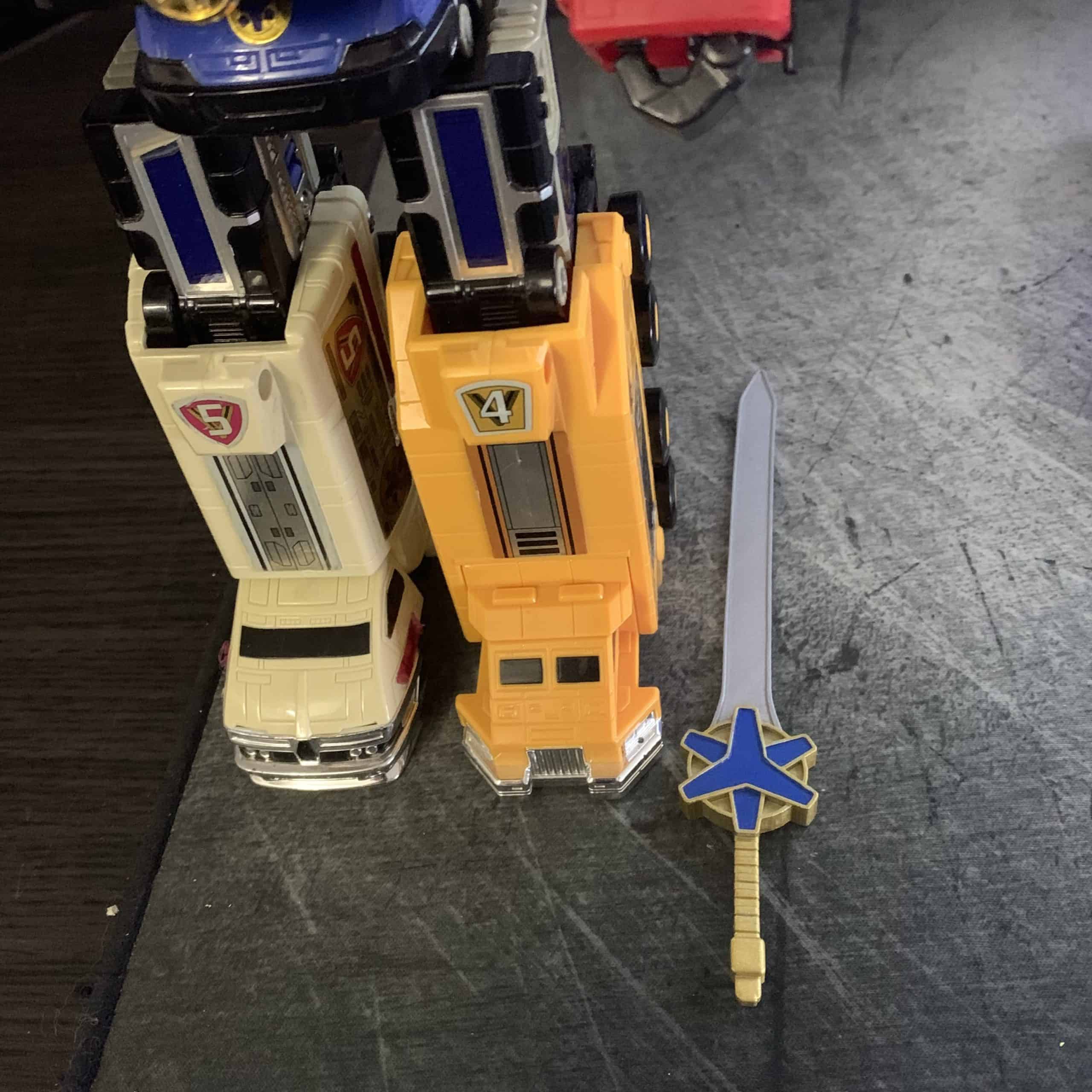 Lightspeed Megazord Sword Rangers Remorphed