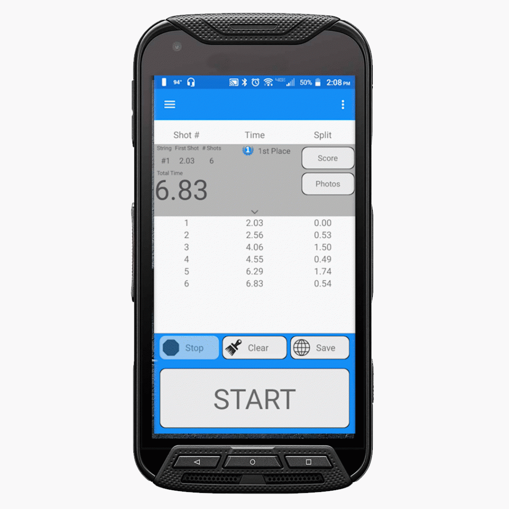 RangeTech Shot Timer Bluetooth Android & iOS RangeTech Shot Timer