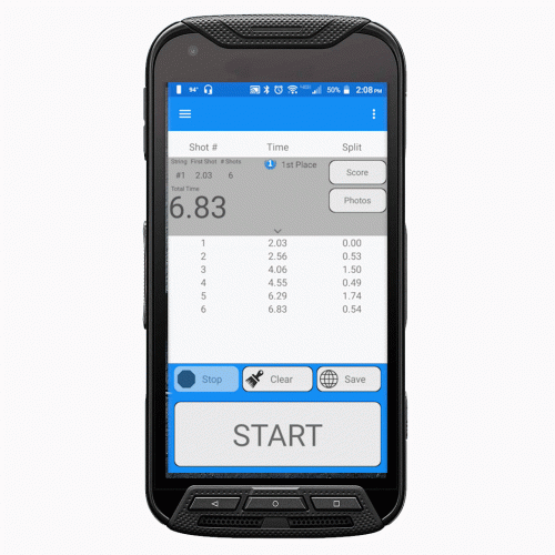 RangeTech Shot Timer Bluetooth Android & iOS RangeTech Shot Timer