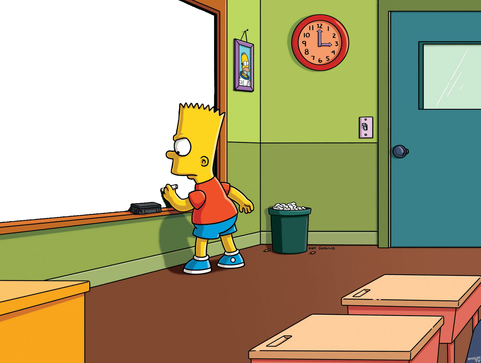 Bart Simpson Chalkboard Generator