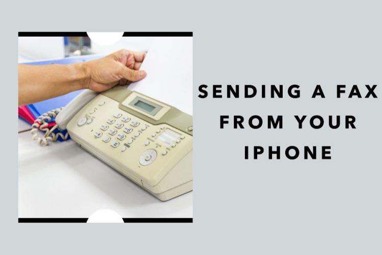 Can I Send a Fax from My iPhone Raon Digital