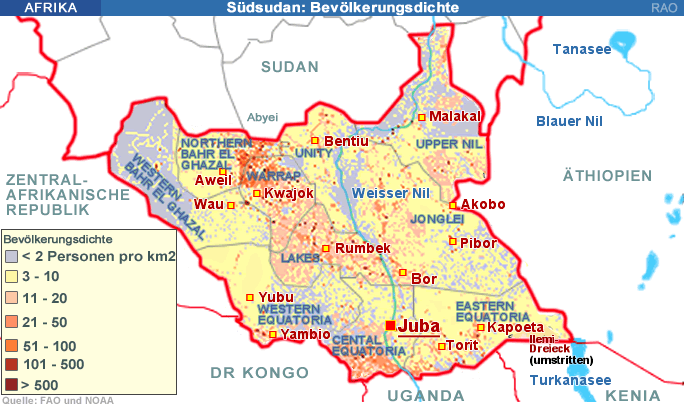 Raonline Edu Geografie Landerinformationen Afrika Sudsudan Sudsudan Im Teufelskreis Der Probleme