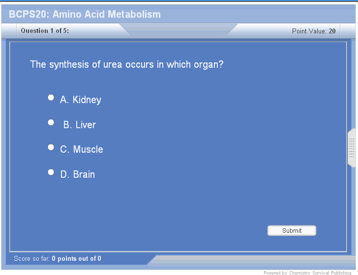 Biochemistry Amino Acid Metabolism