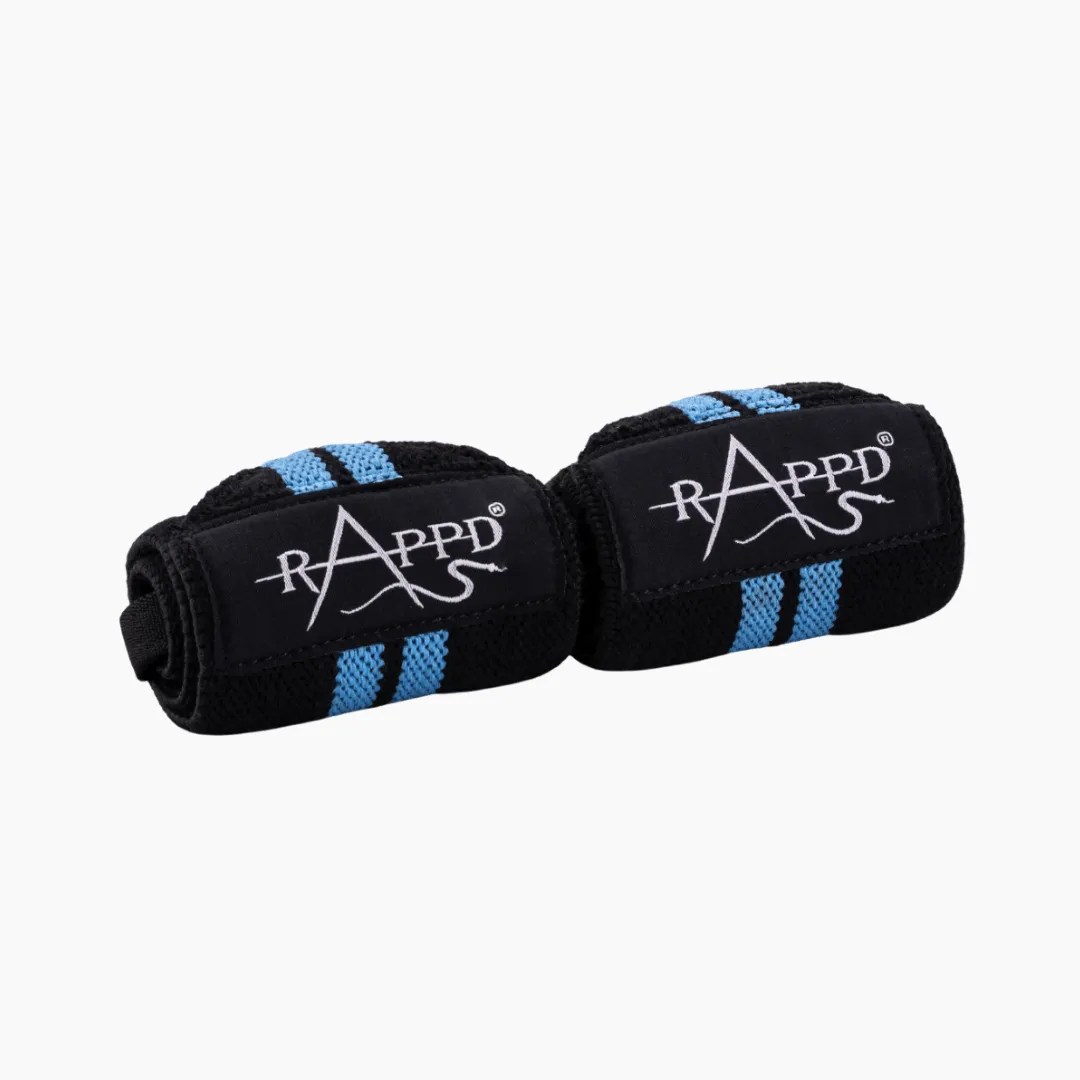 Blue Wrist Wraps 13" Elastic Rappd