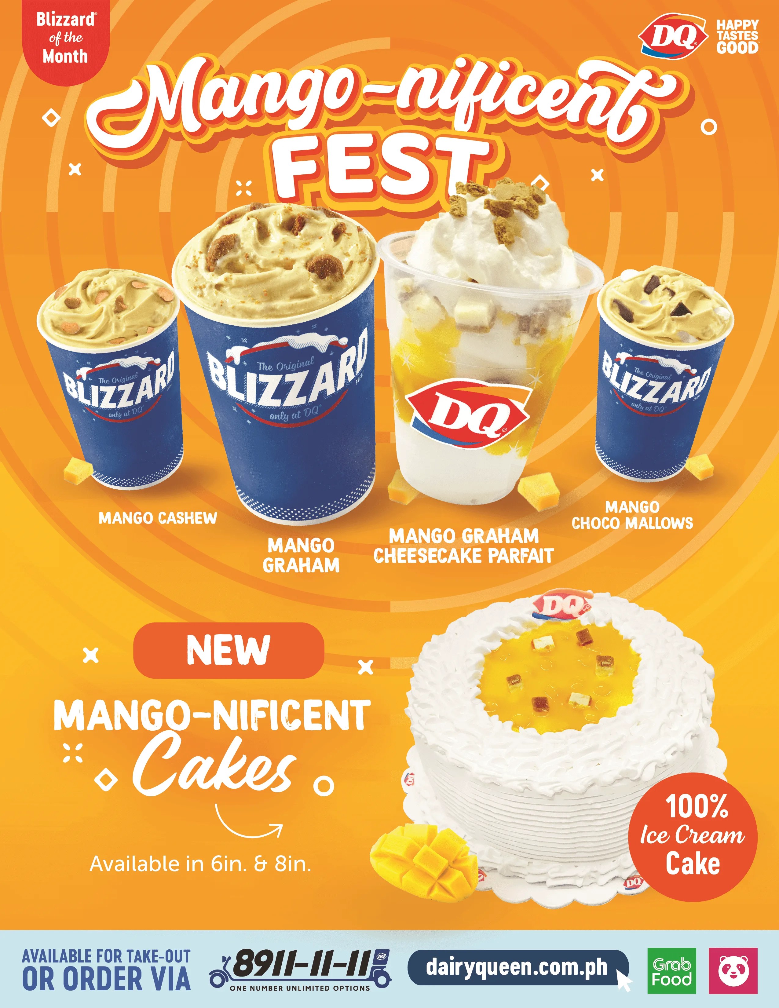 Dairy Queen offers new mango graham blizzard, mangothemed treats