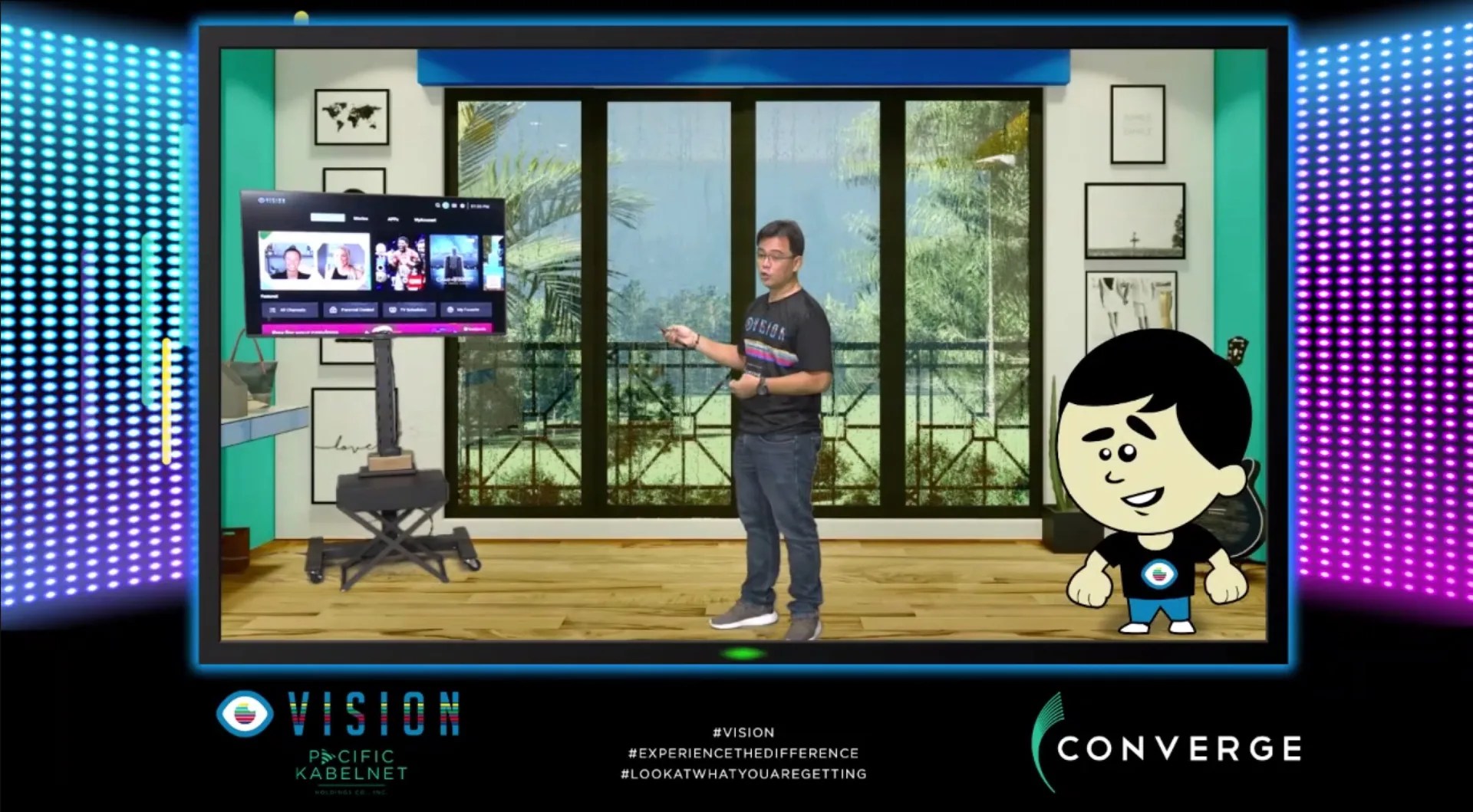 Converge launches entertainment service Vision Bút Chì Xanh