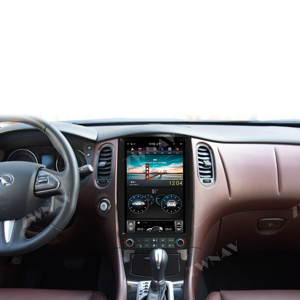 Tesla Vertical Style Android Car Radio for Infiniti QX50