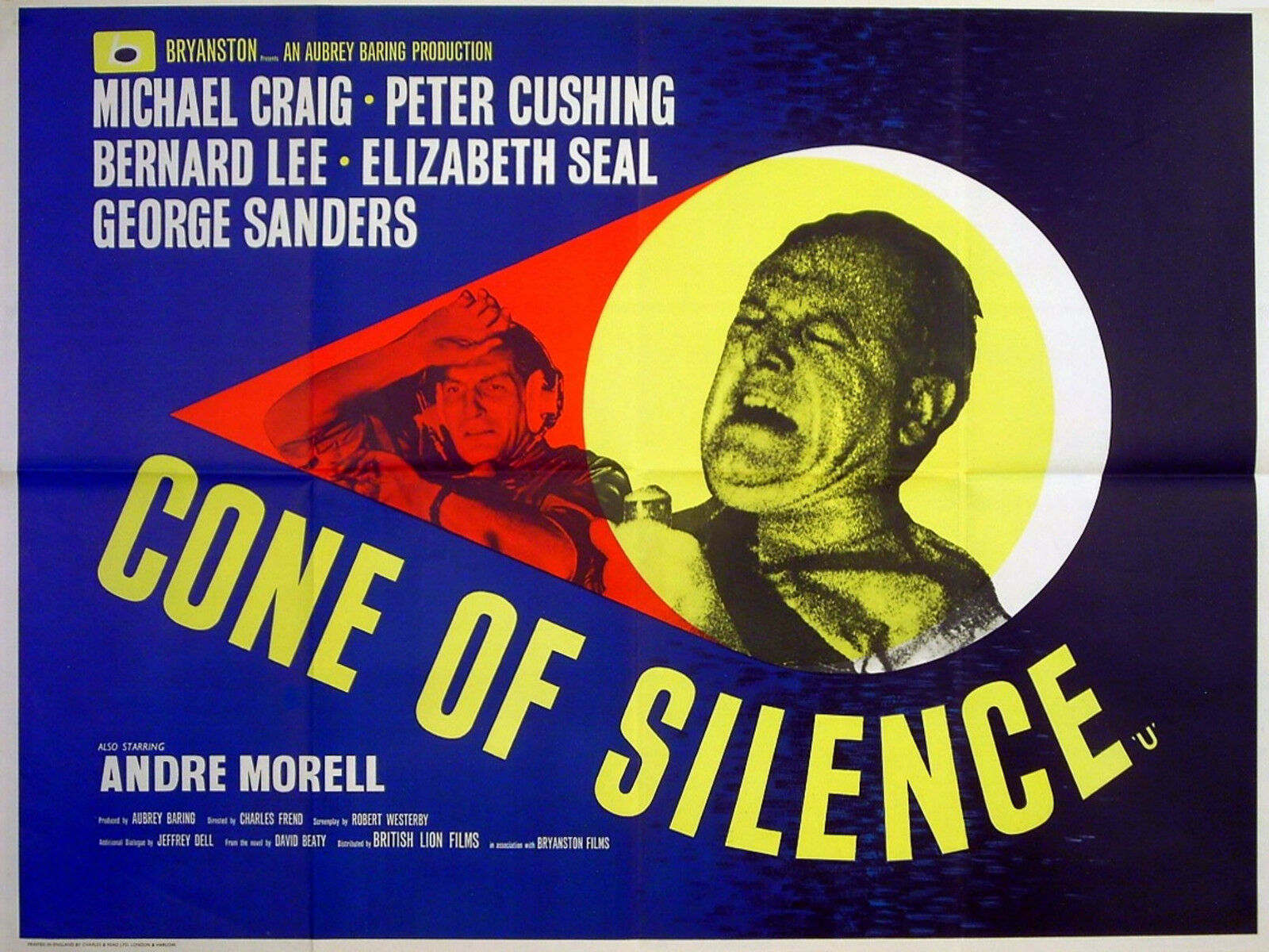 CONE OF SILENCE Rare Film Posters