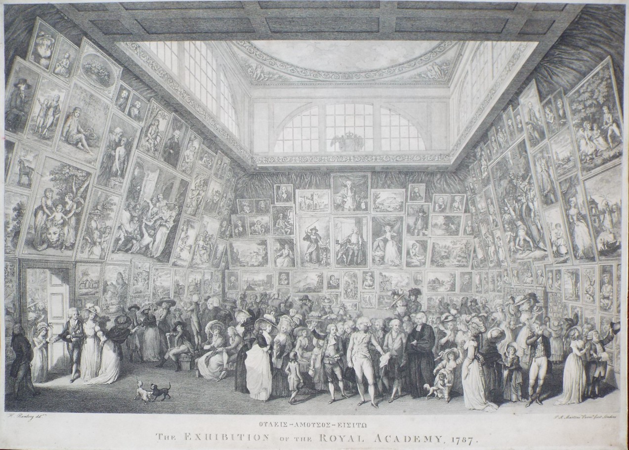 Antique Prints of Burlington House House