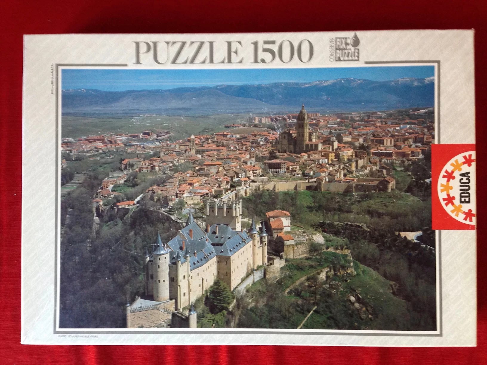 1500, Educa, El Alcázar de Segovia, Spain, Nägele Rare Puzzles