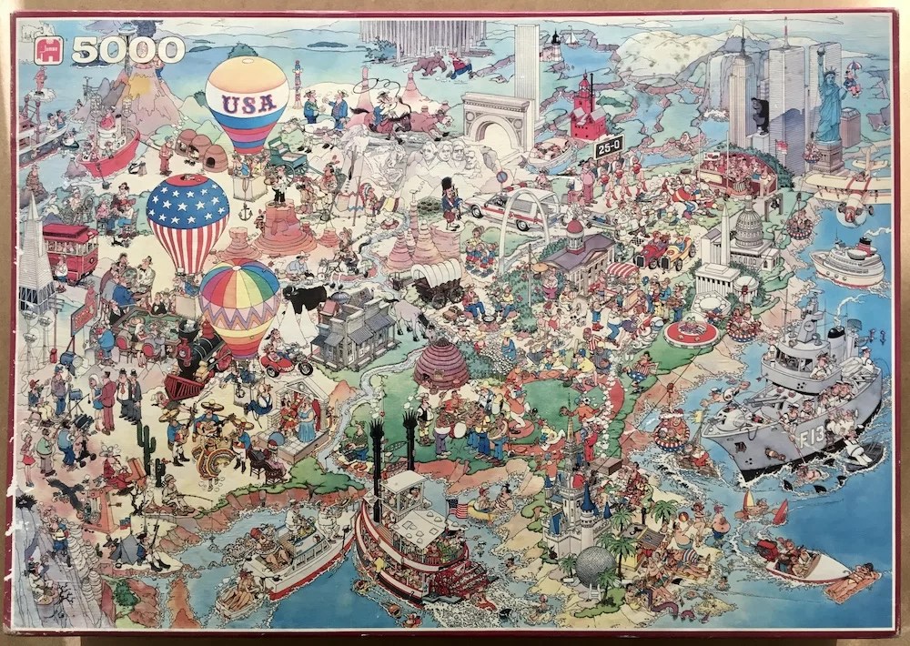 5000, Jumbo, USA, Jan van Haasteren Rare Puzzles