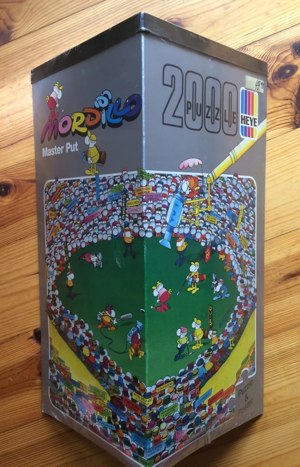 2000, Heye, MASTER PUT, Guillermo Mordillo Rare Puzzles