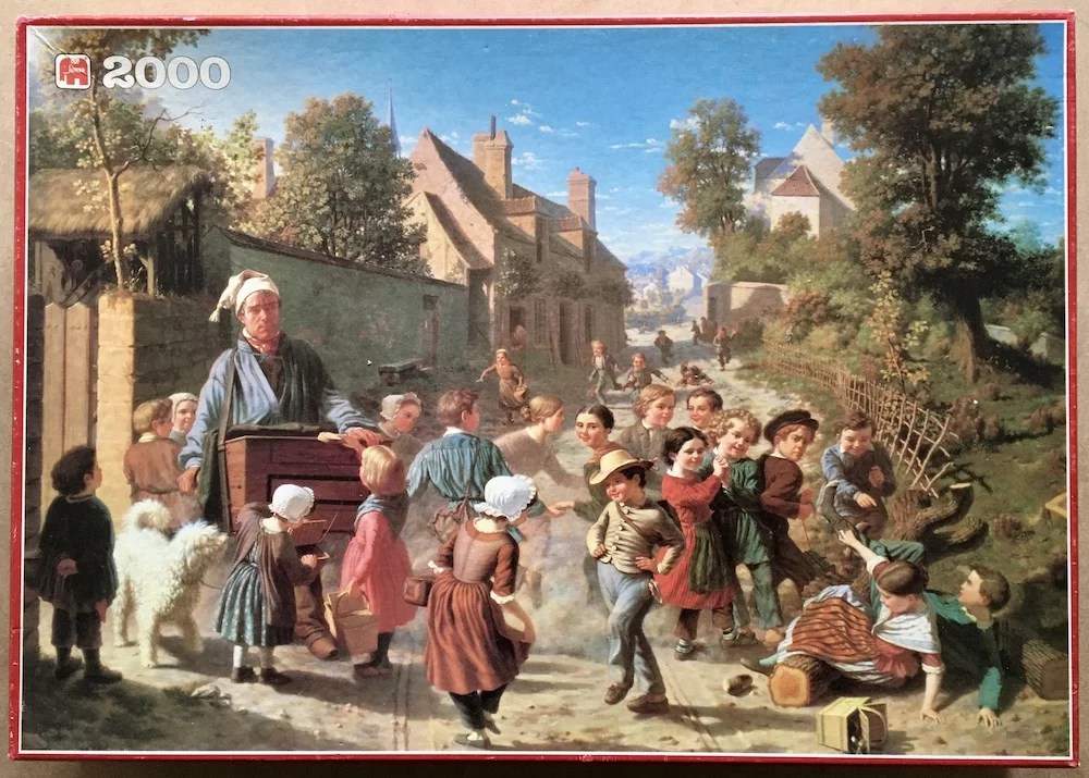 2000, Jumbo, The Blind Organ Grinder, Rudolf Zink Rare Puzzles