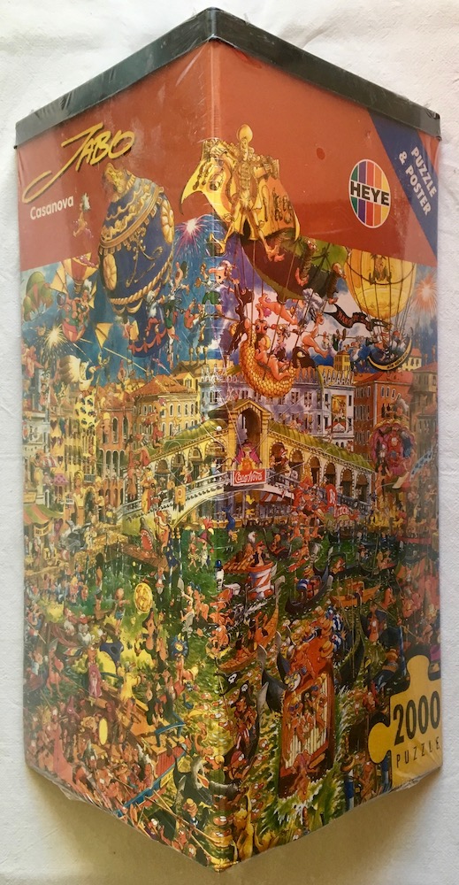 2000, Heye, Casanova, Jan Birck "Jabo" Rare Puzzles