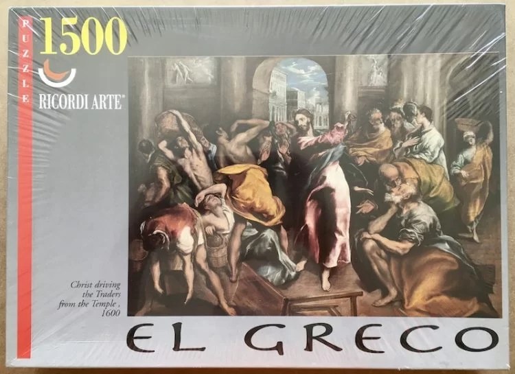 1500, Ricordi, Christ Driving the Traders from the Temple Rare Puzzles