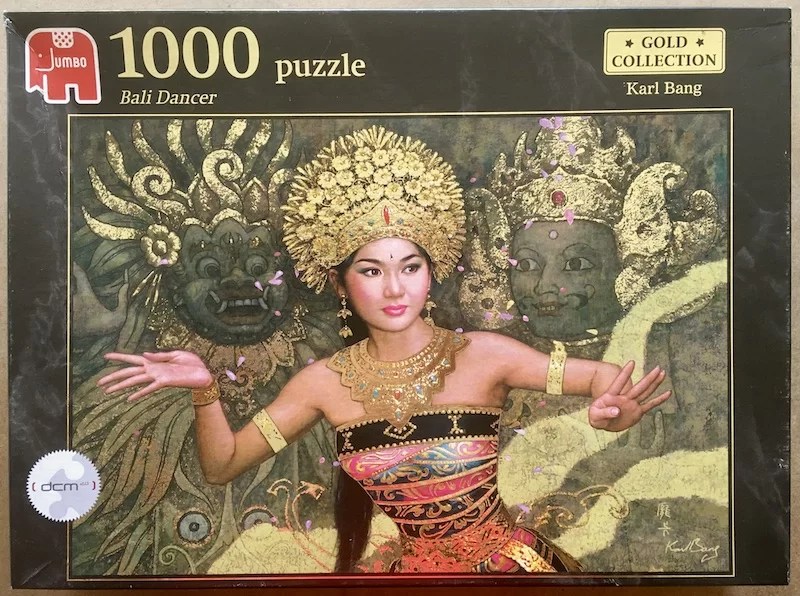 1000, Jumbo, Bali Dancer, Karl Bang Rare Puzzles