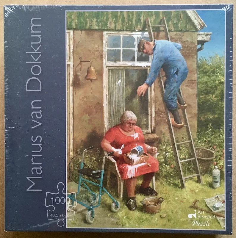 1000, Art Revisited, Do It Yourselfer, Marius Van Dokkum - Rare Puzzles