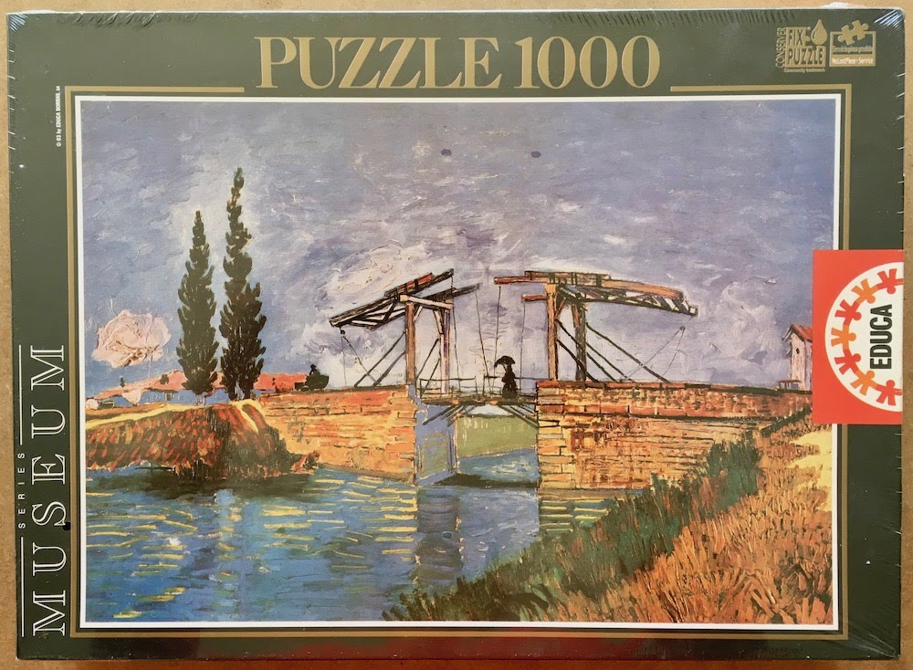 1000, Educa, Langlois Bridge at Arles Rare Puzzles