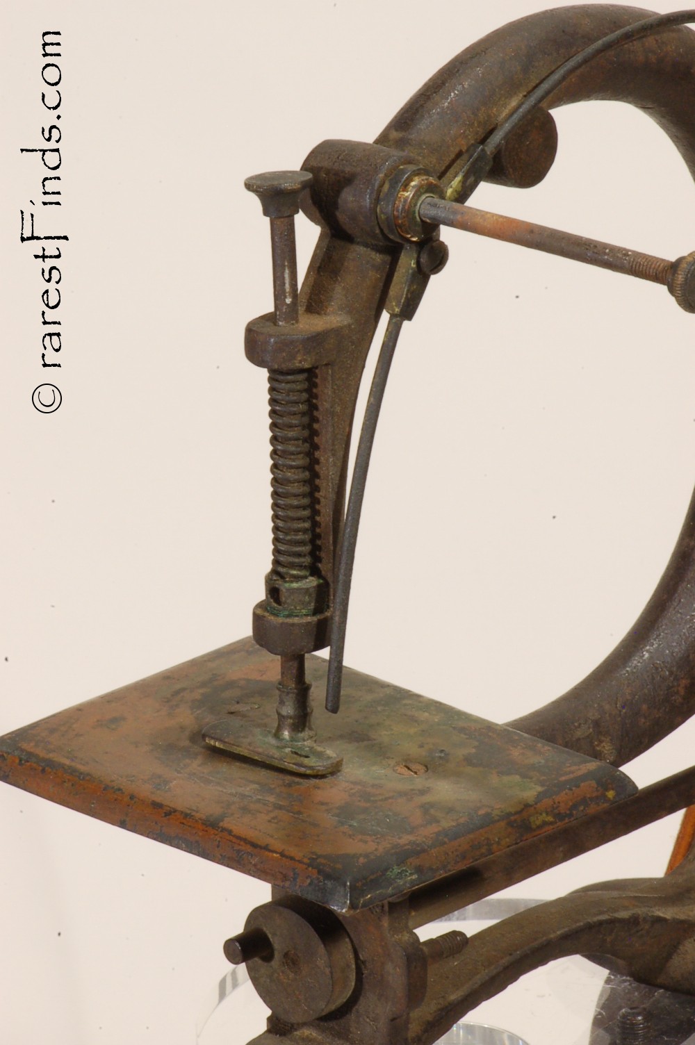 For sale Antique Harrison Sewing Machine, patented August 9, 1859