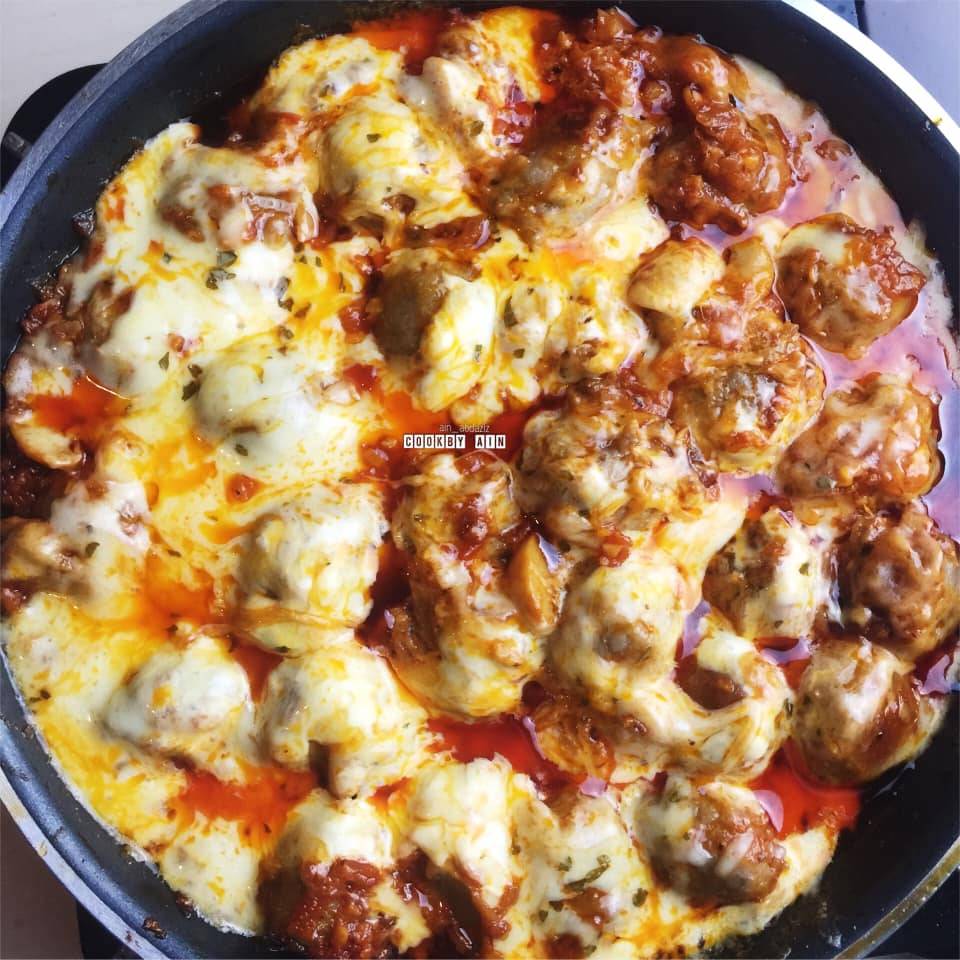 resepi meatball simple Sophie Lee