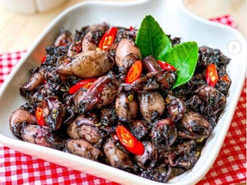 Resepi Sotong Masak Hitam Resep balakutak cumi khas cirebon sederhana