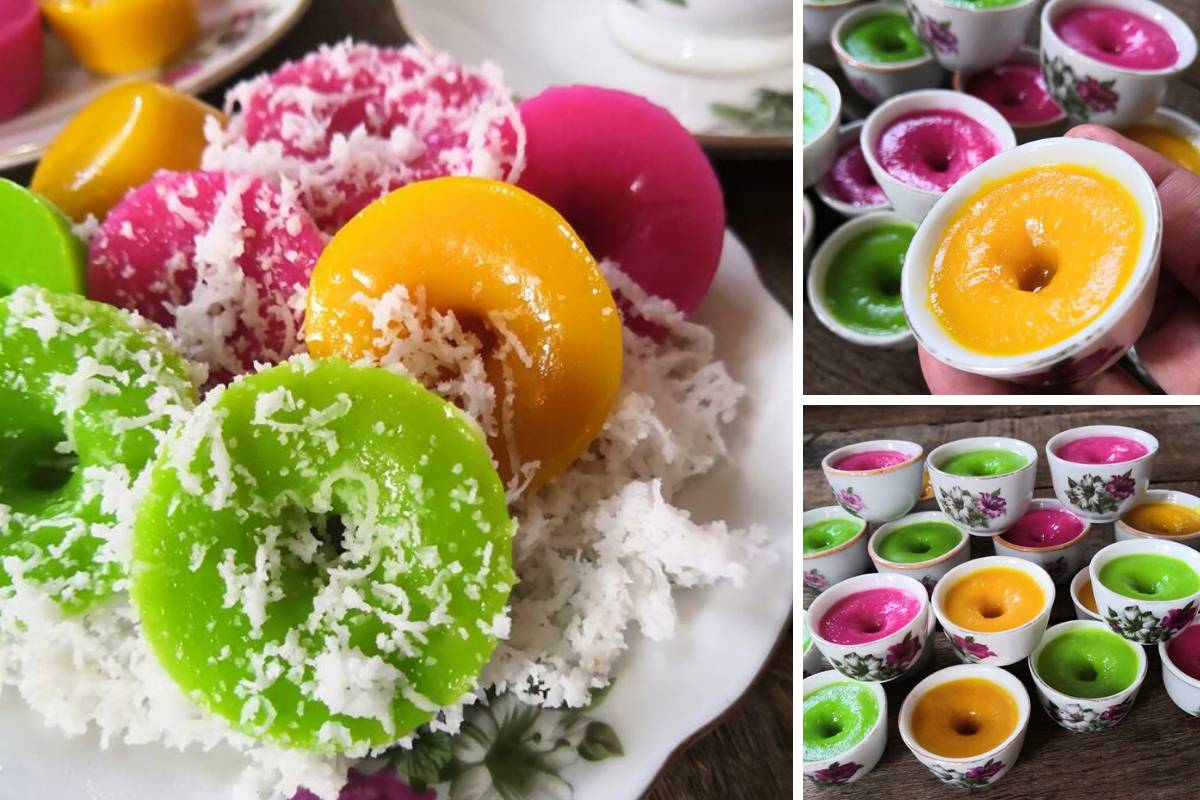 Kukus selama 25 minit atau sehingga masak. Resipi Kuih Lompang Sedap Mudah Guna Sukatan Cawan