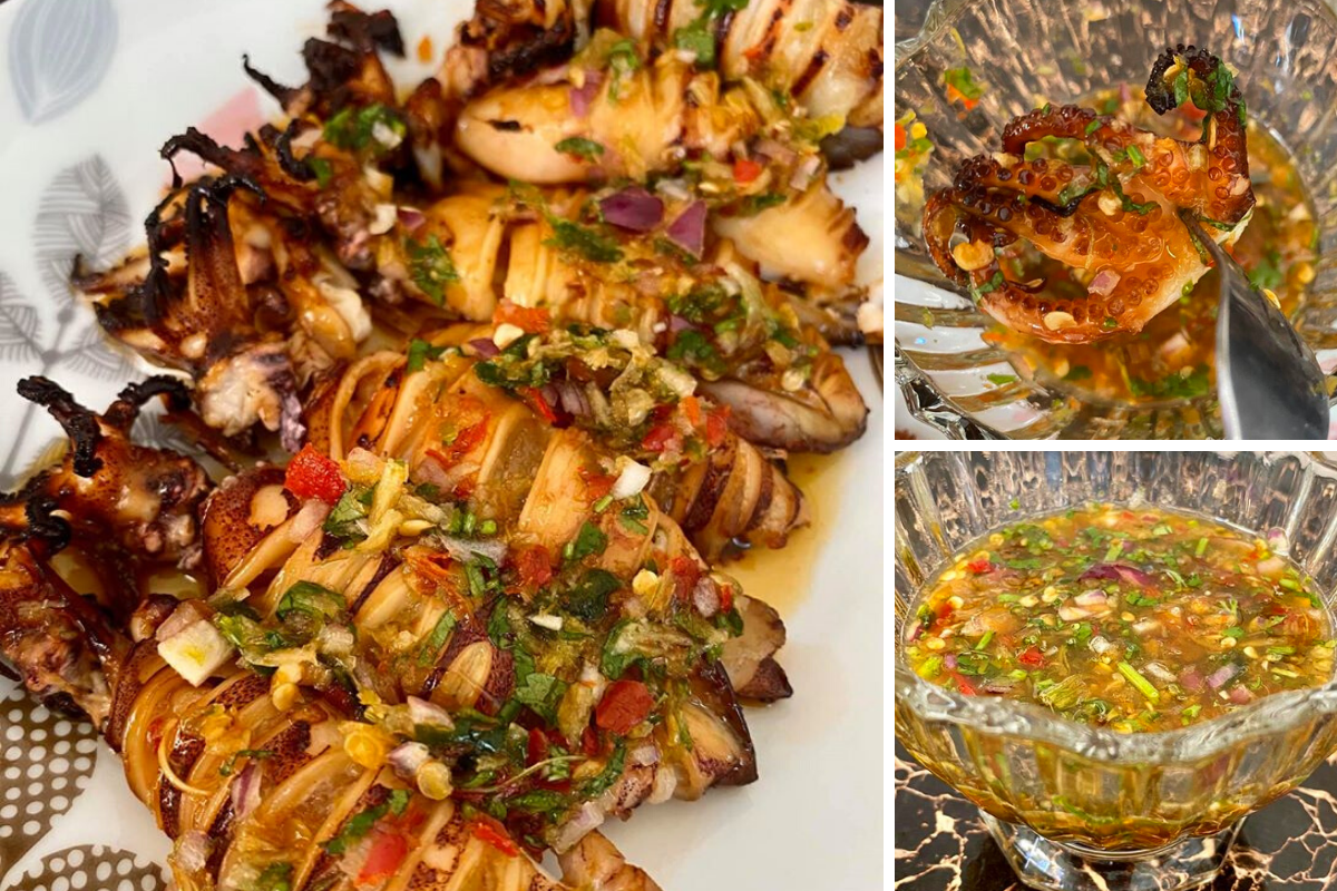 resepi sotong bakar berempah